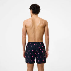 Men's Redondo Edge Printed Swim Shorts Black