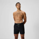 Men's Never Stop Solid Swim Shorts Black