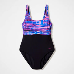 Women's Contour Eclipse Printed One Piece Black/Pink