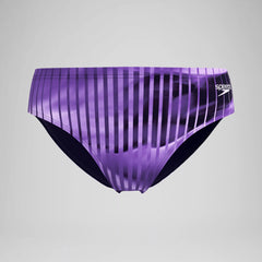 Men's Club Training Printed Brief Purple
