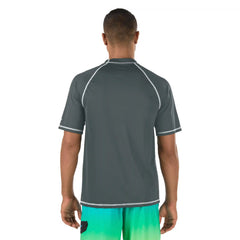 Easy Short Sleeve Swim Rashguard Grey