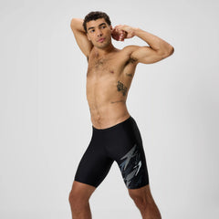Men's Medley Logo Jammer Gray/Black