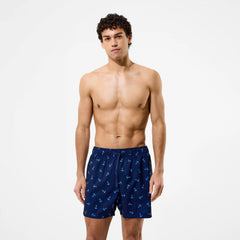 Men's Redondo Edge Printed Swim Shorts Navy