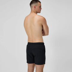 Men's Classic Solid Redondo Edge Volley Swim Trunks Black