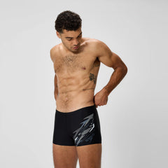 Men's Medley Logo Aquashort Gray/Black
