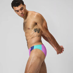Men's Solar Brief Pink/Blue