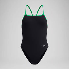 Women's Club Training Turnback One Piece Black/Green