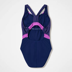 Women's Quantum Rib Splice One Piece Navy/Pink