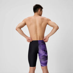 Men's Club Training Printed Jammer Purple