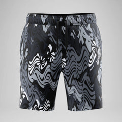 Men's Redondo Edge Printed Swim Shorts Black