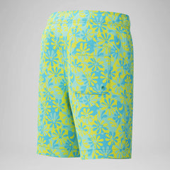 Boys Print Redondo Volley Swim Shorts Blue/Green