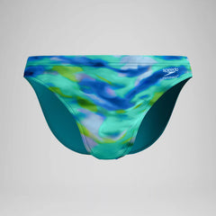 Men's Club Training Printed Brief Green/Blue