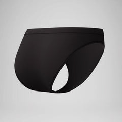 Women's Solid Classic Bikini Bottom Black