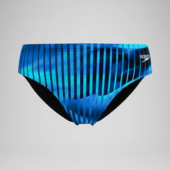 Men's Club Training Printed Brief Blue