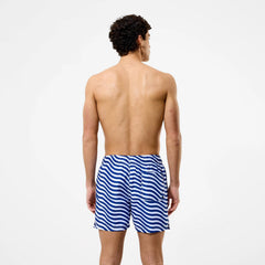 Men's Redondo Edge Printed Swim Shorts Blue/White