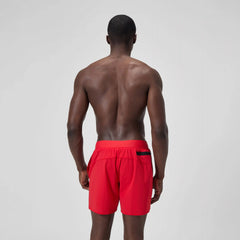 Men's The Lookout Volley Swim Trunks Red