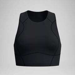 Women's Ocean Flex Crop Top Black