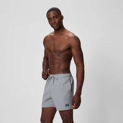 Men's Redondo Edge Solid Swim Shorts Grey