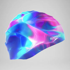Adult Printed Silicone One Cap Blue