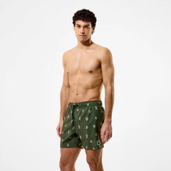 Men's Redondo Edge Printed Swim Shorts Green