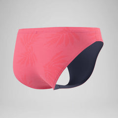 Men's The Speedo Printed Briefs Pink
