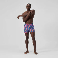 Men's Print Rondo Edge Volley Swim Shorts Blue