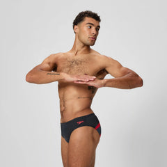 Men's Hyperboom Brief Black/Red