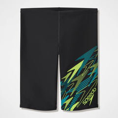 Boys Medley Logo Jammer Black/Green