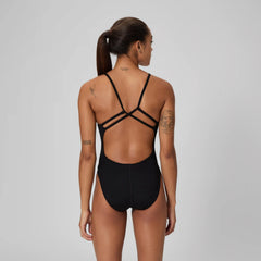 Women's Endurance+ Strappy One Piece Black