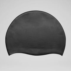Junior Solid Silicone Cap Black
