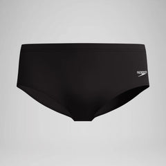 Men's Solid Dive Swim Bottom Black