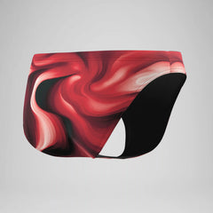 Men's Team Printed Brief Red