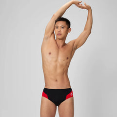 Men's Spark Splice Brief Red/Black