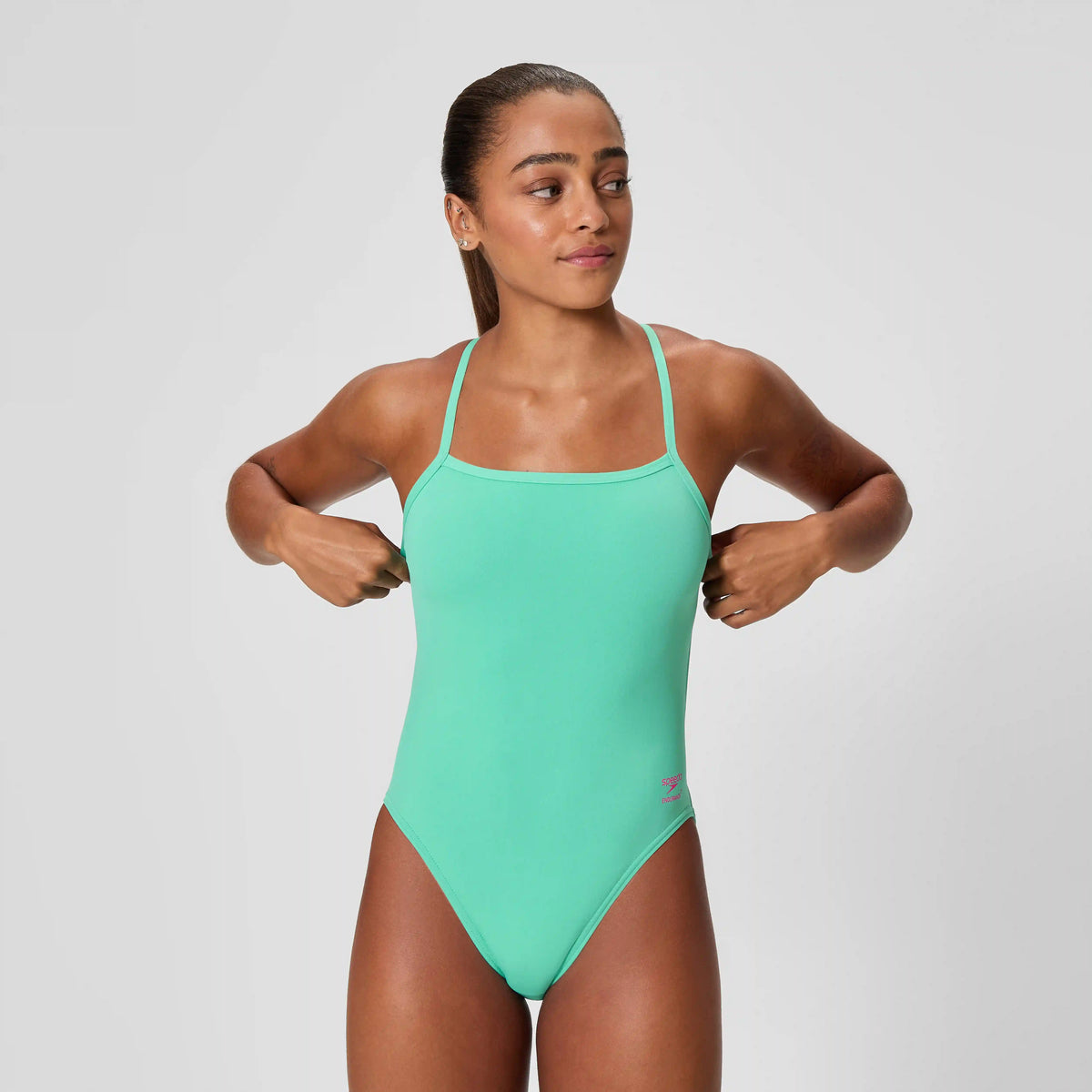 Women's Club Training V-Back 2.0 Swimsuit Turquoise