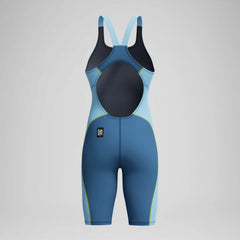 Female Fastskin HyperSpark Openback Kneeskin Blue