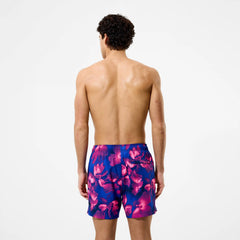Men's Redondo Edge Printed Swim Shorts Blue/Pink