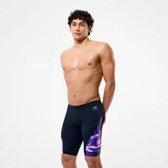 Men's Team Printed Jammer Purple