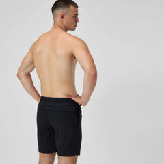 Men's Classic Solid Redondo Edge Volley Swim Trunks Black