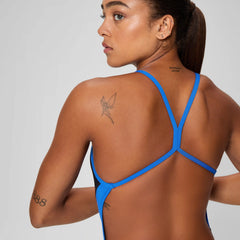 Women's Edge Splice One Back One Piece Black/Blue