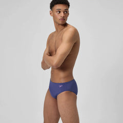 Men's Solid One Brief Blue