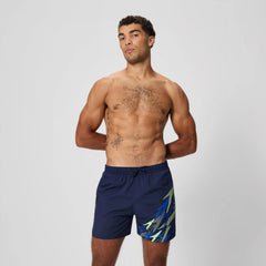 Men's Medley Logo Swim Shorts Navy/Blue