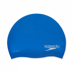 Adult Solid Silicone Cap Blue
