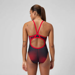 Women's Flow Flyback One Piece Red