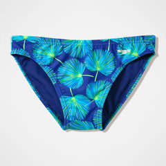 Men's The Speedo Printed Briefs Blue/Green
