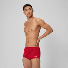 Men's Solid Poly Mesh Training Suit Red