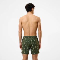 Men's Redondo Edge Printed Swim Shorts Green