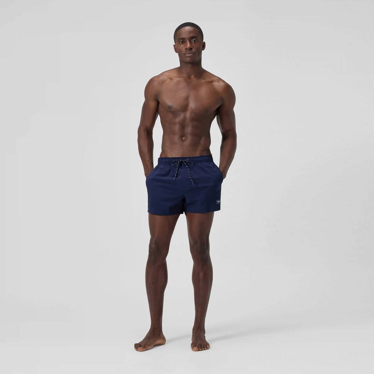 Men's Classics Solid Redondo Edge Volley Swim Trunks Navy