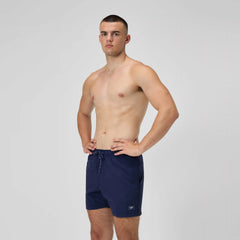 Men's Classic Solid Redondo Edge Volley Swim Trunks Navy
