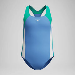 Girl's Infinity Splice One Piece Blue/Green