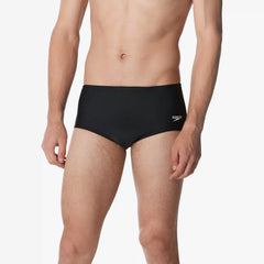 Men's Solid Dive Swim Bottom Black